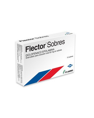 Flector polvo oral 50 mg x 10 sobres
