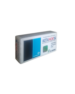 Ketanor SL 30 mg 4 comprimido sublingual