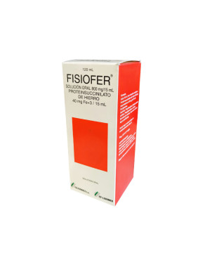Fisiofer Jarabe 40mg/15mL 120 ml