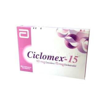 Ciclomex 15 X 28 comp