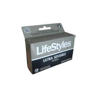 LifeStyles Preservativo Nuda Ultra Sensible 12 U.