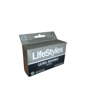 LifeStyles Preservativo Nuda Ultra Sensible 12 U.