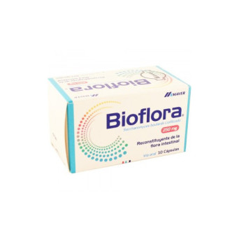 Bioflora 250 mg. 10 cáps.