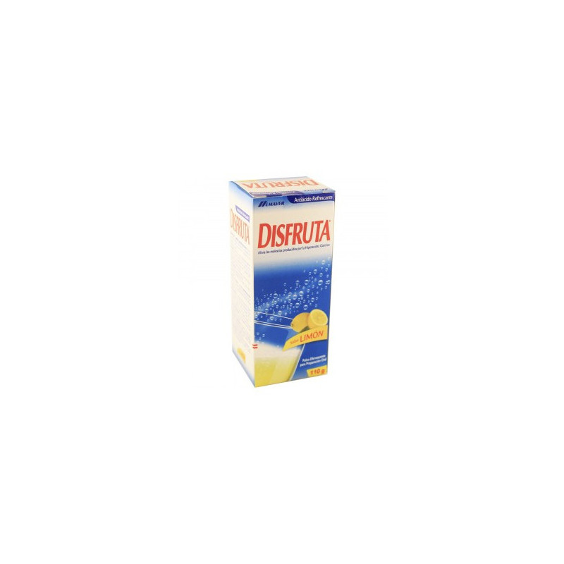 Disfruta Limón Sal Efervescente Frasco 110 g