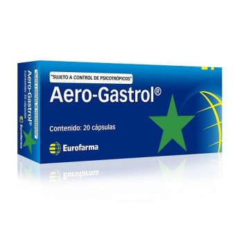 Aero Gastrol 20 cápsulas