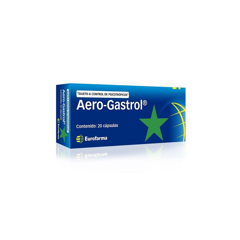 Aero Gastrol 20 cápsulas
