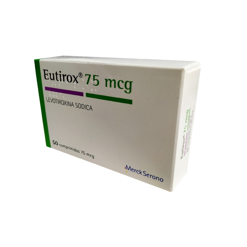 Eutirox 75 mcg x 50 comprimidos