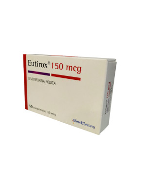 Eutirox 150 mcg x 50 comprimidos