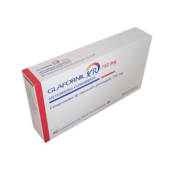 Glafornil XR 750 mg 30 comp de Liberacion Prolongada