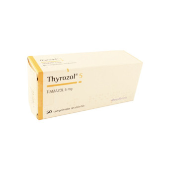 Thyrozol 5 mg 50 comprimidos