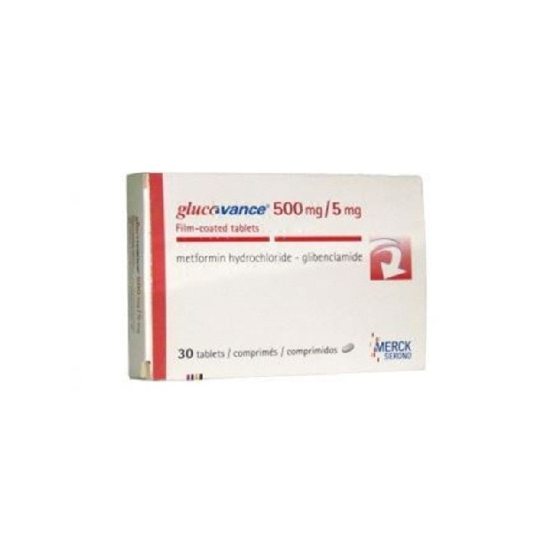 Glucovance 500/5 Mg 30 comprimidos