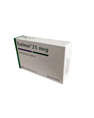 Eutirox 25 mcg 50 comprimidos