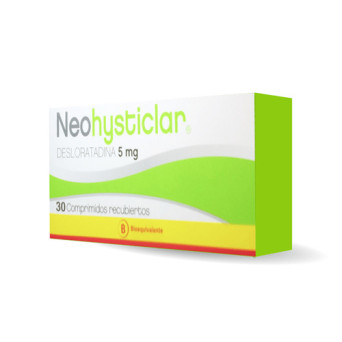 Neohysticlar comprimidos 5 mg x 30