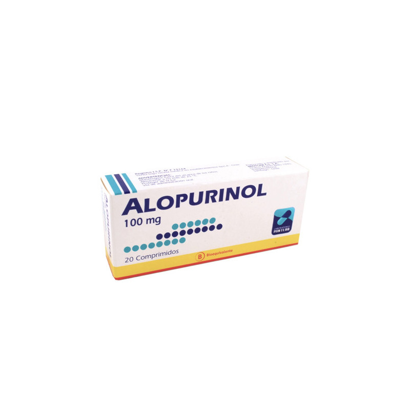 Alopurinol 100 mg 20 comp
