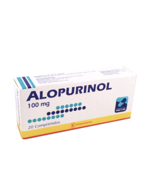 Alopurinol 100 mg 20 comp