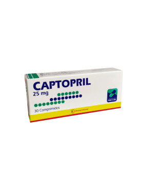 Captopril 25 mg x 30 comp