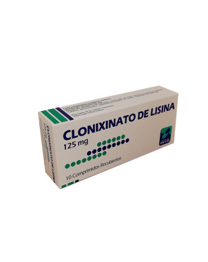 Clonixinato de Lisina 125 mg 10 comprimidos