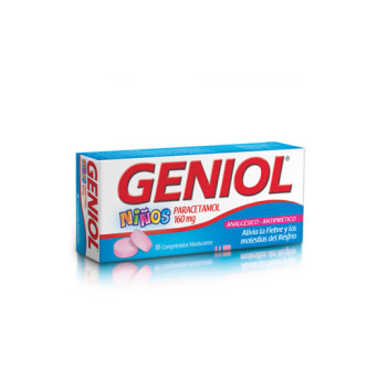 Geniol Infantil 80 mg x 16 comp. masticables