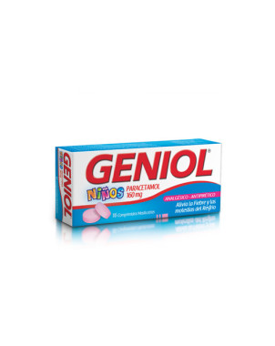 Geniol Infantil 80 mg x 16 comp. masticables