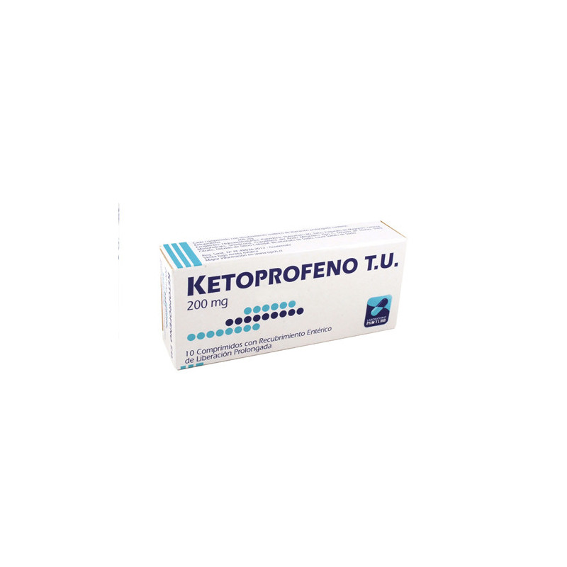 Ketoprofeno T.U. 200 mg. 10 comp.