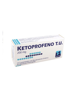 Ketoprofeno T.U. 200 mg. 10 comp.