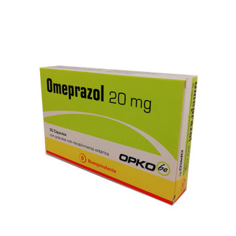 Omeprazol 20 mg x 30 Capsulas Opko