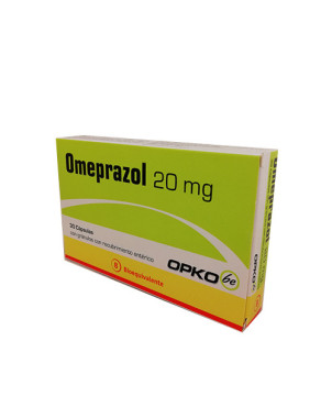 Omeprazol 20 mg x 30 Capsulas Opko