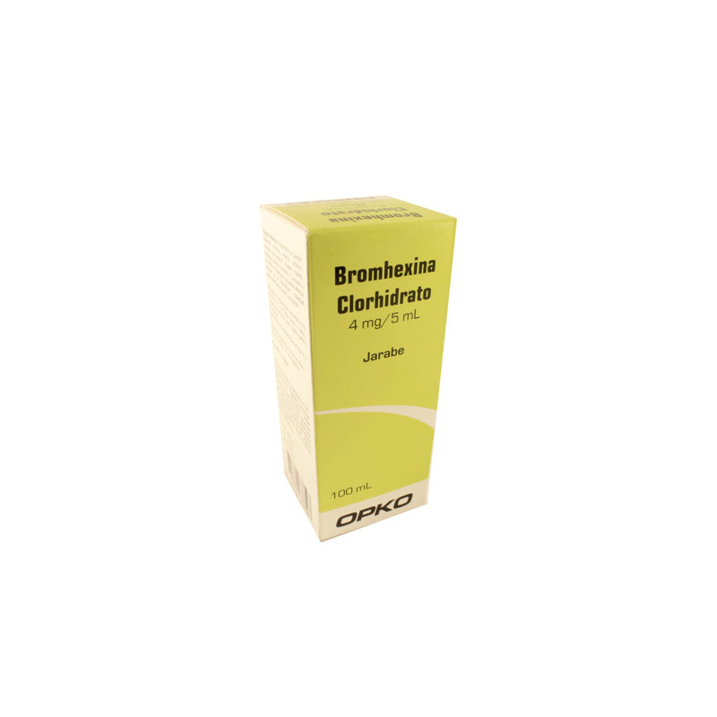 Bromhexina Infantil 4 mg Jarabe x 100 ml