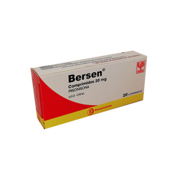 Bersen 20 Mg 20 Comprimidos