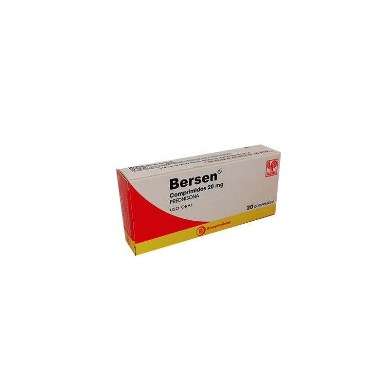 Bersen 20 Mg 20 Comprimidos