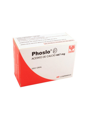 Phoslo 667 mg x 60 comp
