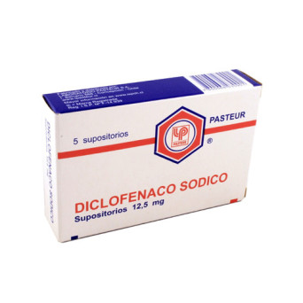 Diclofenaco supositorio infantil 12