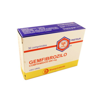 Gemfibrozilo 600 Mg 30 Comp Pasteur