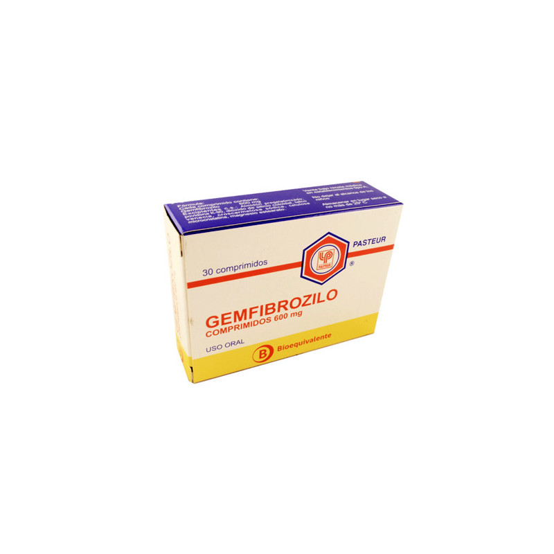 Gemfibrozilo 600 Mg 30 Comp Pasteur