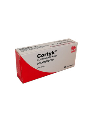 Cortyk 4 mg x 10 comp