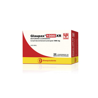 Glaupax XR 1000 mg. 30 comp.