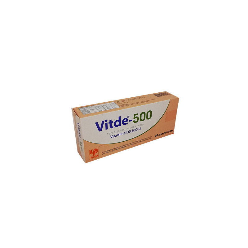 Vitde 500 UI 30 comprimidos