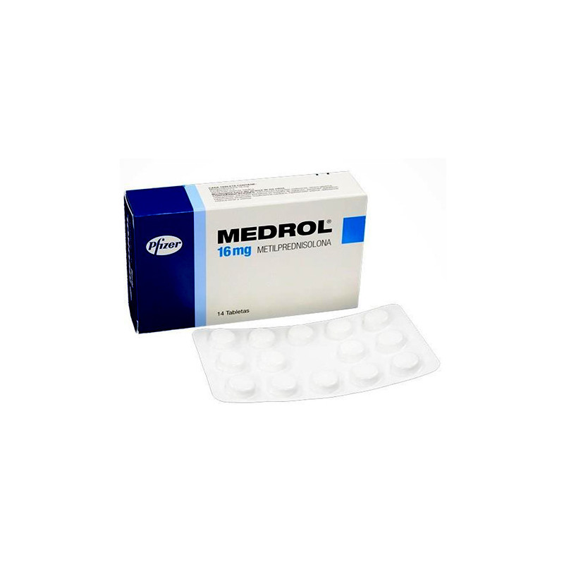 Medrol 16 mg 14 comprimidos