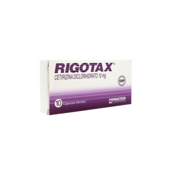 Rigotax 10 mg 30 comprimidos