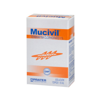 Mucivil sol. Tópica 1% x 15 ml