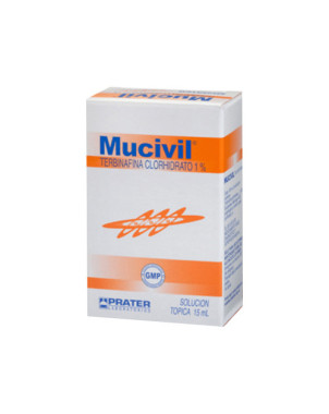 Mucivil sol. Tópica 1% x 15 ml
