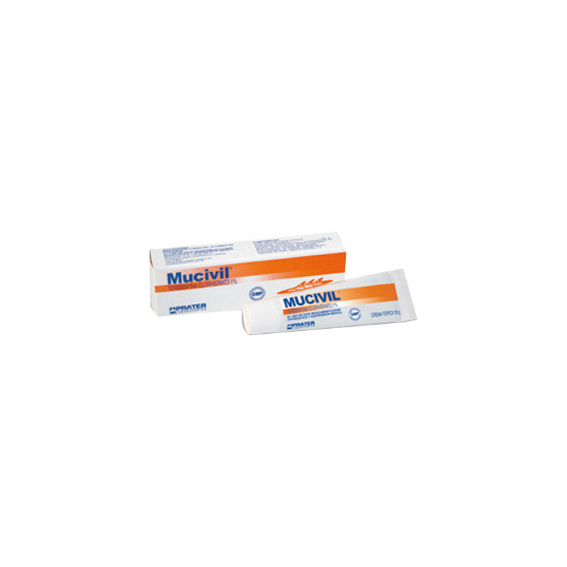 Mucivil Crema 1% 20 g