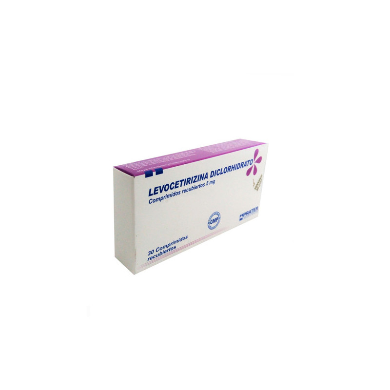 Levocetirizina comprimidos 5 mg x 30