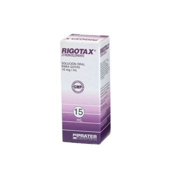 Rigotax gotas 10 mg x 15 mL