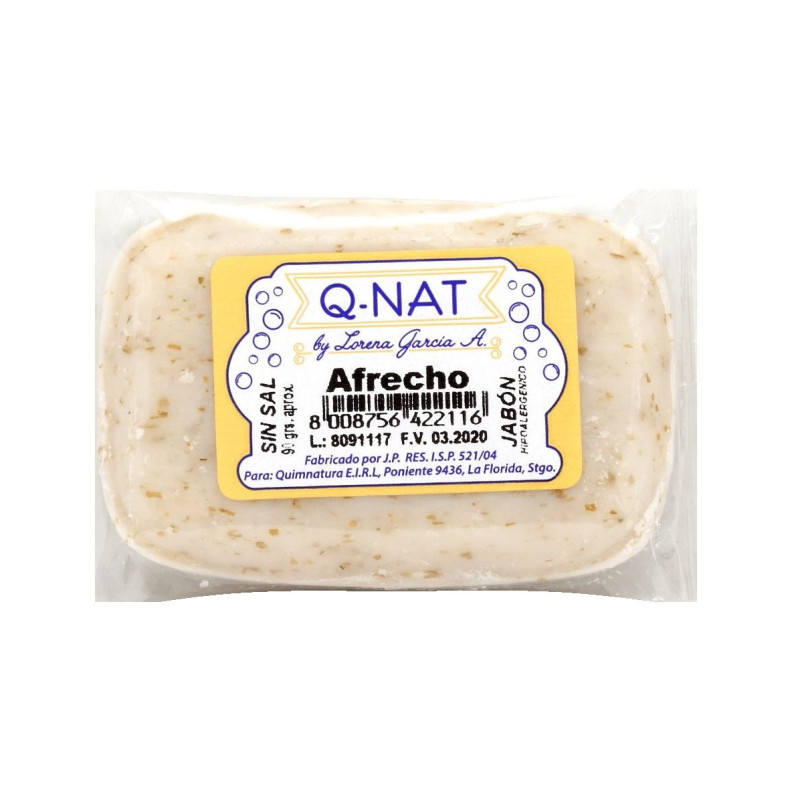 Q-Nat Jabón de Afrecho x 90 g