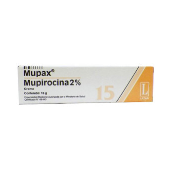 Mupax 2%  tópica 15 g Crema Tópica
