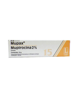 Mupax 2%  tópica 15 g Crema Tópica