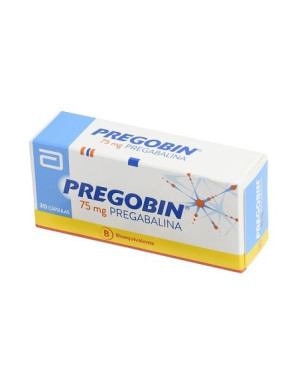 Pregobin 75 mg x 30 cápsulas