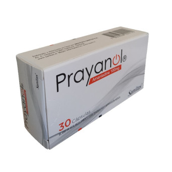 Prayanol 100 mg. 30 cáps.