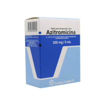 Azitromicina 200 mg/5ml  30 ml
